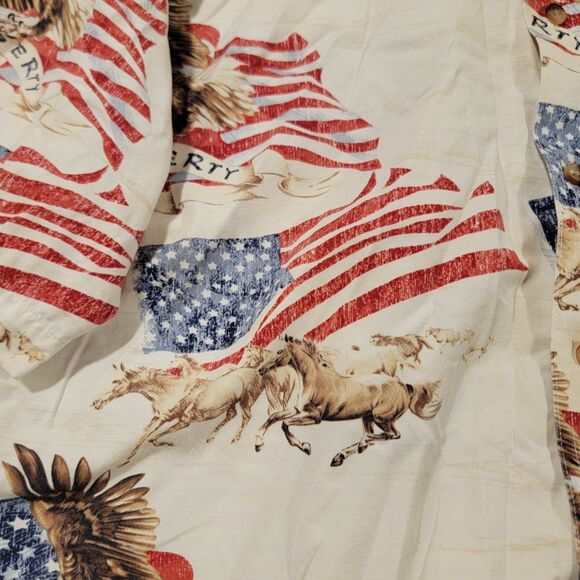 Men's Large Bit and Bridle Country Western Button Down - Picture 9 of 9